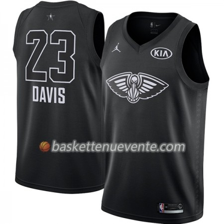 Maillot Basket New Orleans Pelicans Anthony Davis 23 2018 All-Star Jordan Brand Noir Swingman - Homme